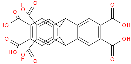 9,10-Dihydro-9,10-[1,2]benzenoanthracene-2,3,6,7,14,15-hexacarboxylic acid