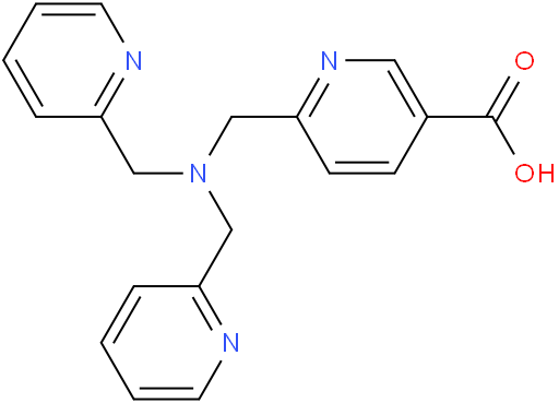 6-[[双(2-吡啶基甲基)氨基]甲基]-3-吡啶羧酸