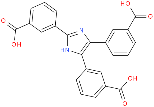 3,3',3''-(1H-imidazole-2,4,5-triyl)tribenzoic acid