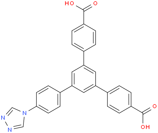 5'-(4-(4H-1,2,4-triazol-4-yl)phenyl)-[1,1':3',1''-terphenyl]-4,4''-dicarboxylic acid