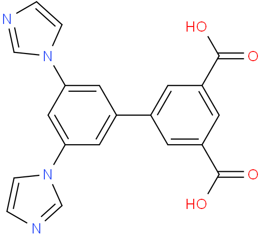 3',5'-di(1H-imidazol-1-yl)-[1,1'-biphenyl]-3,5-dicarboxylic acid