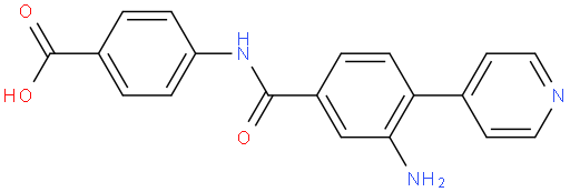 4-(3-amino-4-(pyridin-4-yl)benzamido)benzoic acid