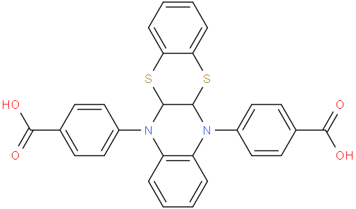 4,4'-(5a,11a-dihydrobenzo[5,6][1,4]dithiino[2,3-b]quinoxaline-6,11-diyl)dibenzoic acid