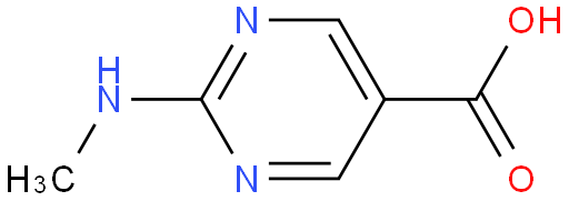 5-Pyrimidinecarboxylic acid, 2-(methylamino)- (7CI,8CI,9CI)