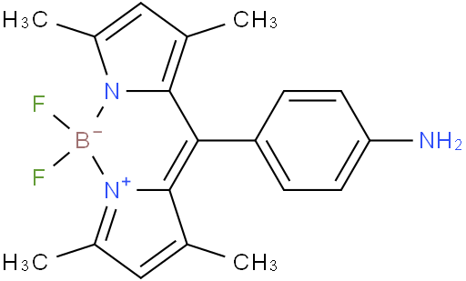 10-(4-Aminophenyl)-5,5-difluoro-1,3,7,9-tetramethyl-5H-dipyrrolo[1,2-c:2',1'-f][1,3,2]diazaborinin-4-ium-5-uide